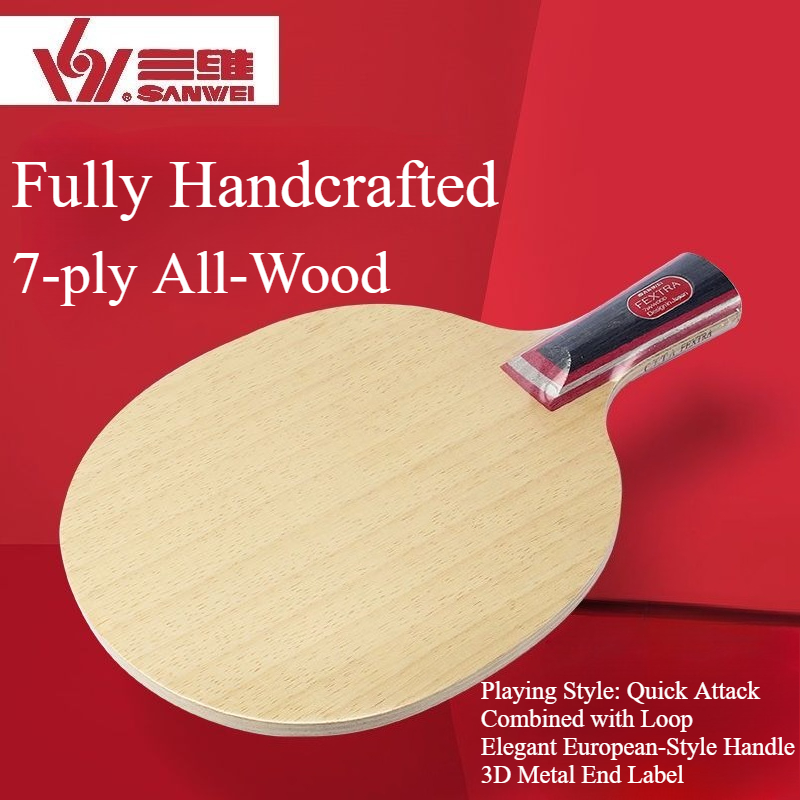 新しいSANWEI FEXTRA 7卓球ブレード7枚合板リム - Outdoor Furniture Wood のレビューと価格