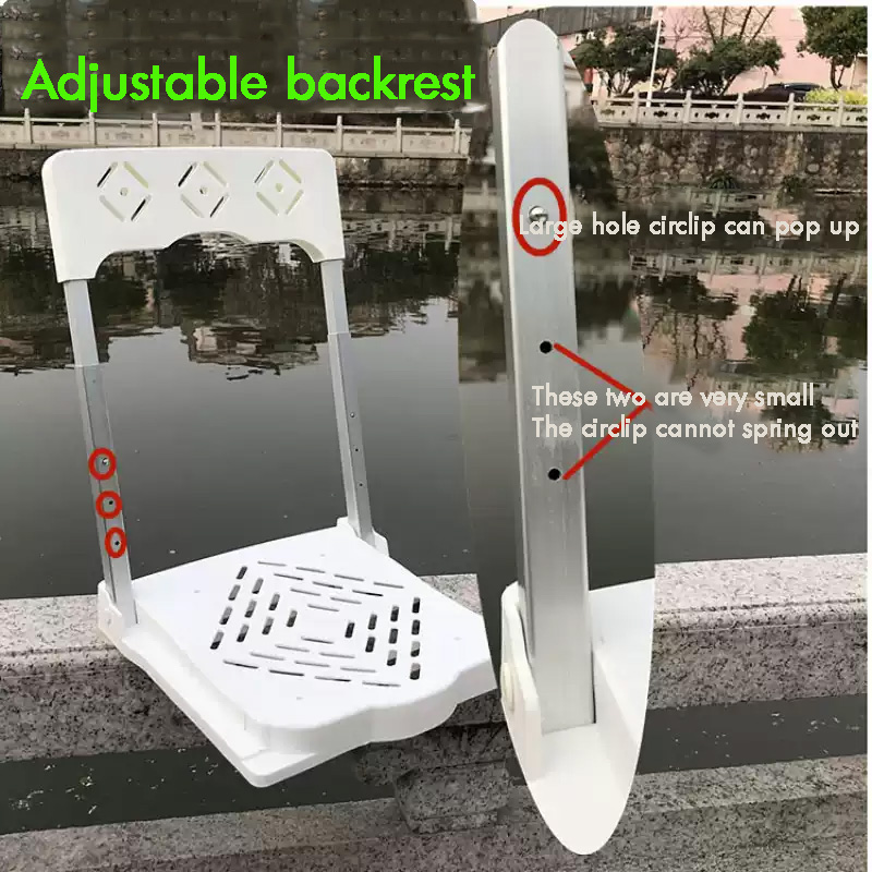 背もたれシートパッド付き折りたたみ式釣り用ボックス、ポータブ - Outdoor Furniture Metal のレビューと価格