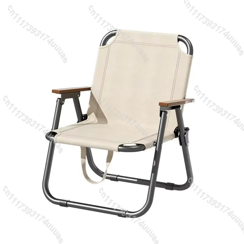 超軽量ポータブル折りたたみアームチェア キャンプ、庭、ビーチ - Outdoor Furniture Metal Chairs のレビューと価格
