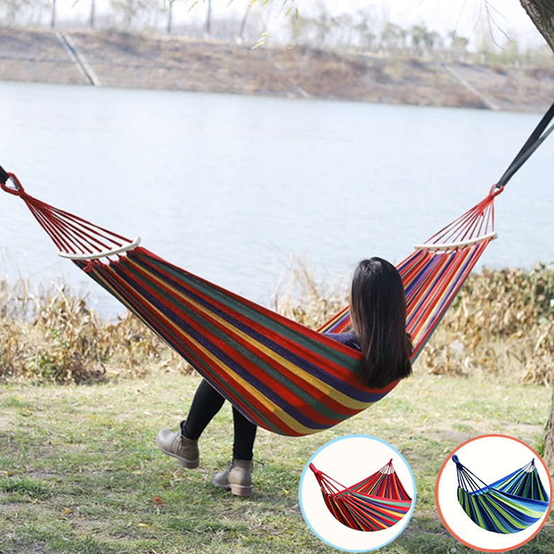 耐久性のあるシングルトラベルスイングチェア,バッグ付きハンモ - Outdoor Daybed Furniture のレビューと価格